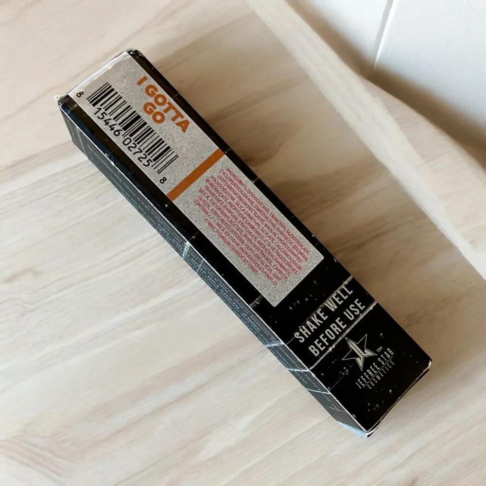 💎 Jeffree Star Cosmetics Velour Liquid Lipstick I Gotta Go New In Box Full-Size